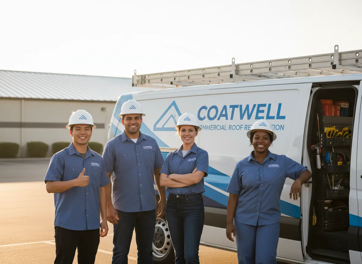 Commercial roof coating company in Clearmont, MO
